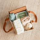 Bunnie Caddie Deluxe Mini Nappy Organiser - Houndstooth Tan