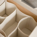 Bunnie Caddie The Edition Nappy Organiser - Cream