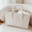 Bunnie Caddie The Mini Edition Nappy Organiser - Off White