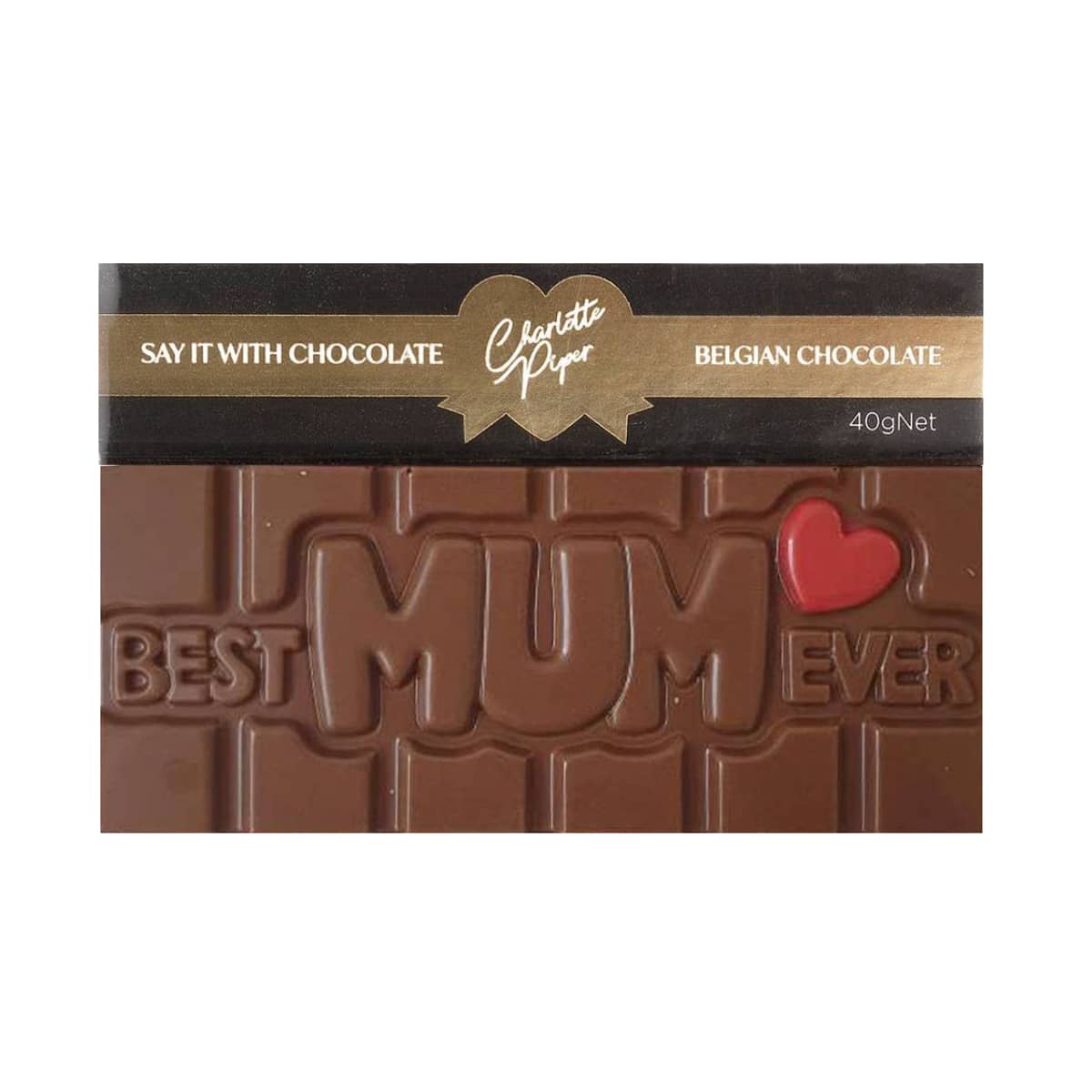 Charlotte Piper Milk Chocolate Bar - Best Mum