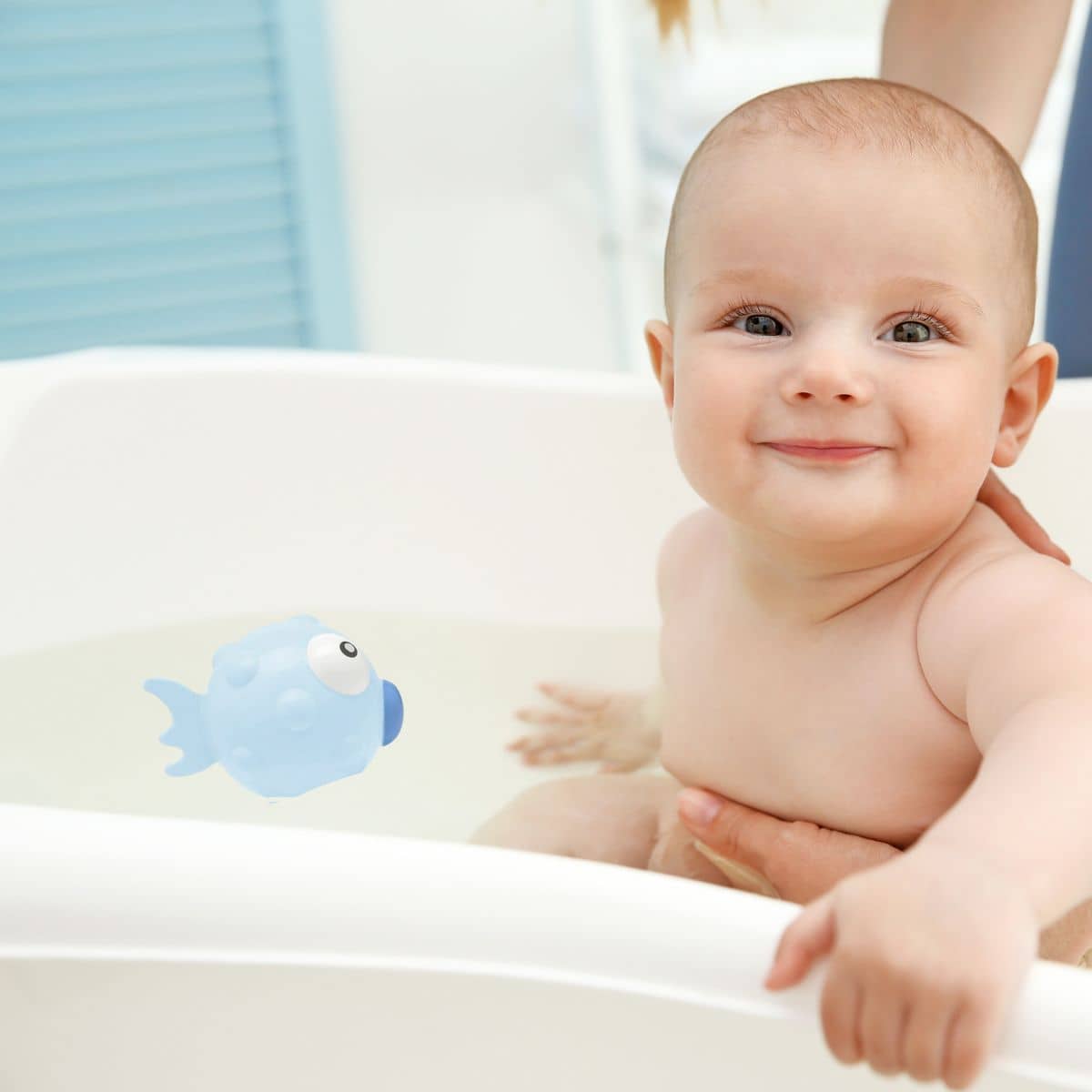 Chicco Bath Thermometer - Fish - Blue