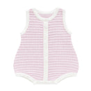 Confetti Kidz Breezy Knit Romper - Pink Coral