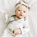 Copper Pearl Newborn Knotted Gown - Haven