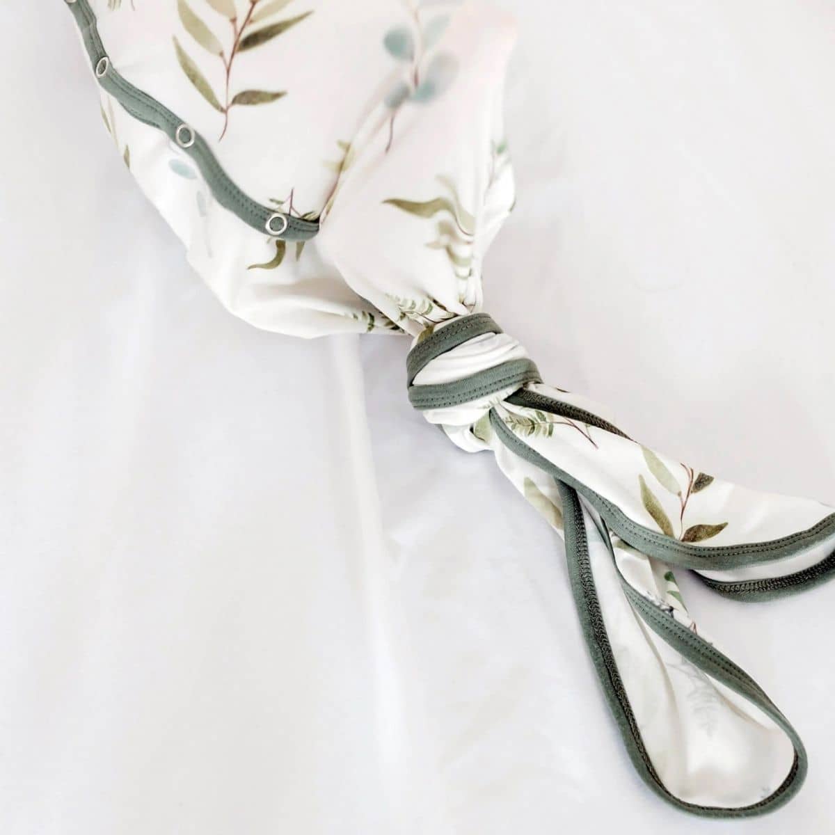Copper Pearl Newborn Knotted Gown - Haven