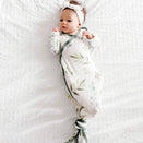 Copper Pearl Newborn Knotted Gown - Haven
