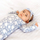 Copper Pearl Newborn Knotted Gown - Lacie