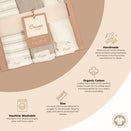 Crane Baby Burp Cloths - Bunny