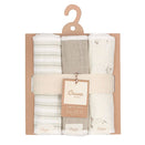 Crane Baby Burp Cloths - Bunny
