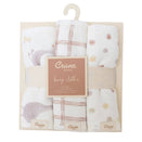 Crane Baby Burp Cloths - Charlie Farmhouse Goose