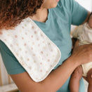 Crane Baby Burp Cloths - Charlie Farmhouse Goose