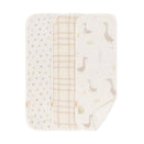 Crane Baby Burp Cloths - Charlie Farmhouse Goose