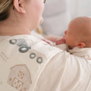 Crane Baby Burp Cloths - Charlie Farmhouse Tractor