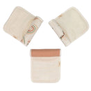 Crane Baby Burp Cloths - Parker Rainbow/Butterfly