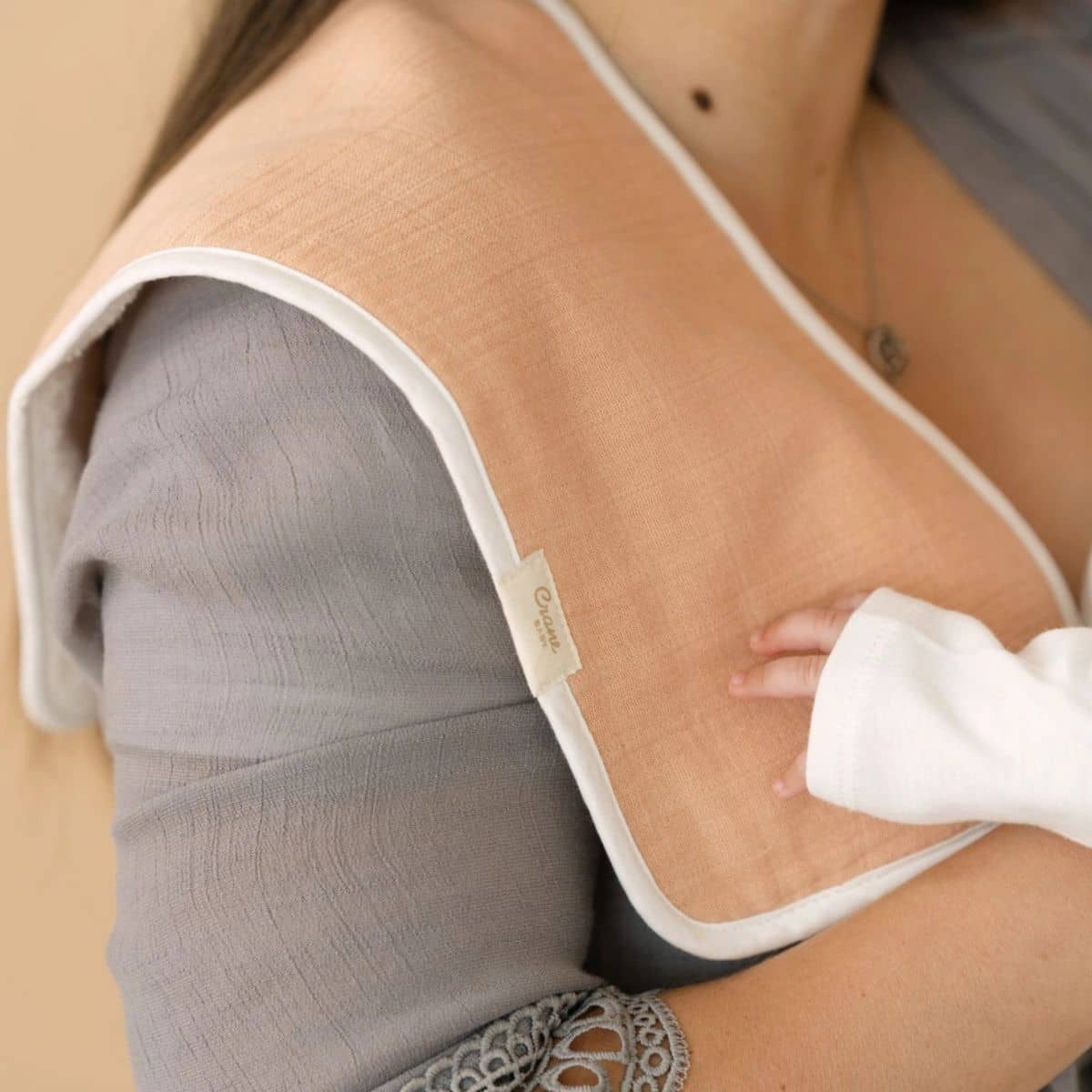 Crane Baby Burp Cloths - Parker Rainbow/Butterfly