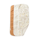 Crane Baby Burp Cloths - Willow + Solid