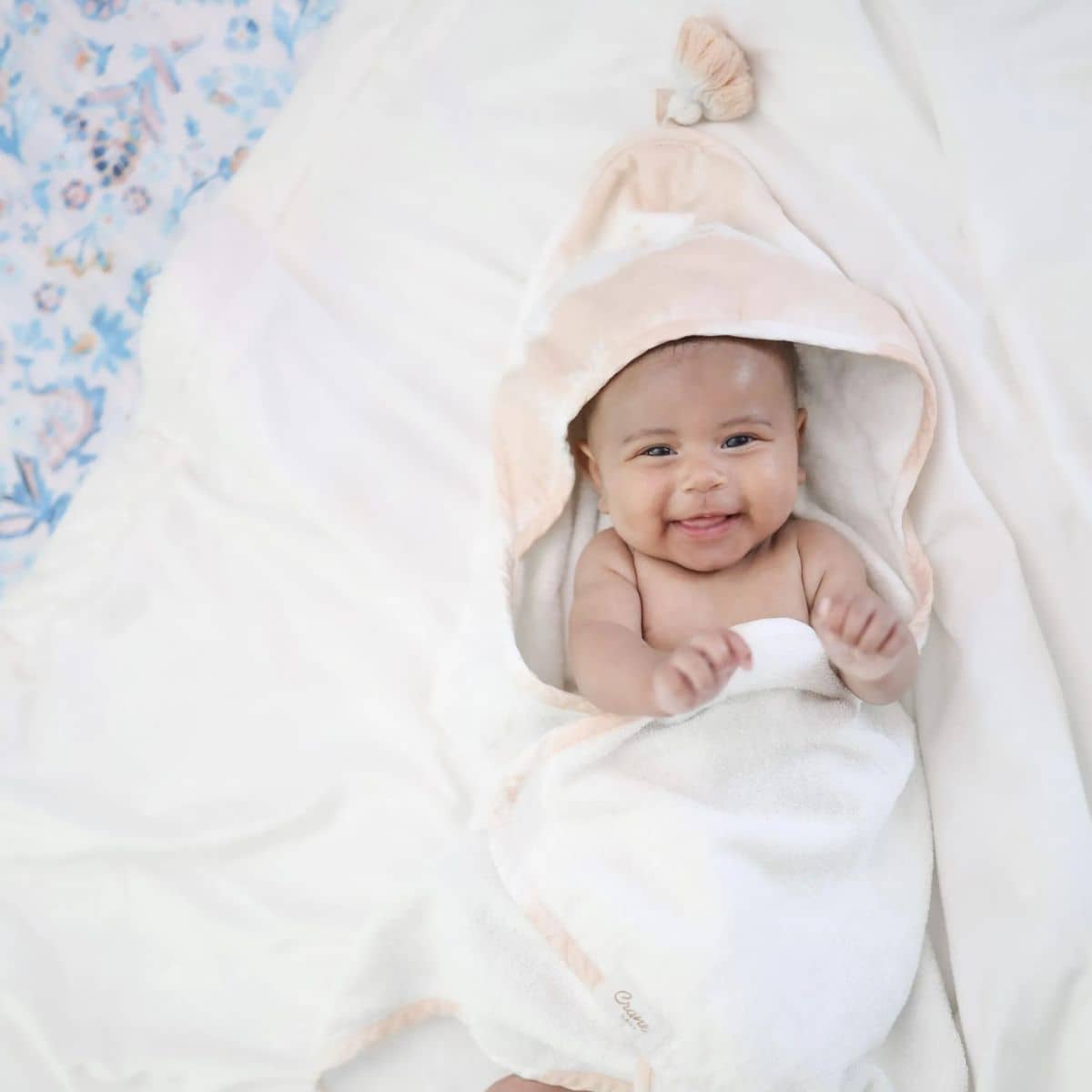 Crane Baby Hooded Towel - Parker