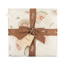 Crane Baby Hooded Towel - Parker Rainbow
