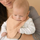 Crane Baby Muslin Bib Set - Parker Rainbow/Butterfly