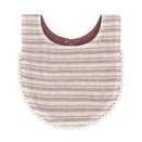 Crane Baby Muslin Bib Set - Violet Floral