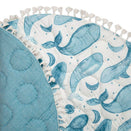 Crane Baby Quilted Baby Play Mat - Caspian