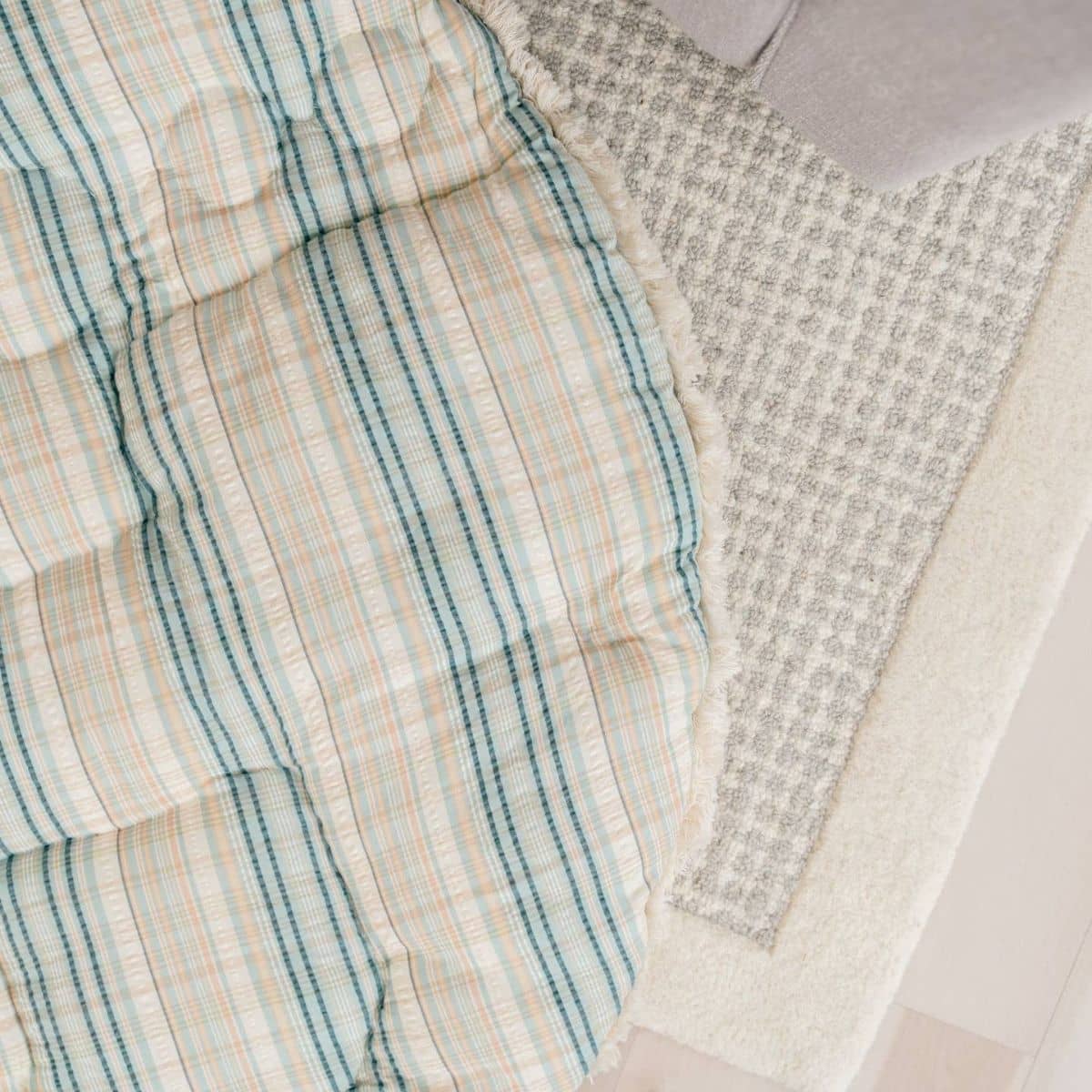 Crane Baby Quilted Baby Play Mat - Charlie Farmhouse
