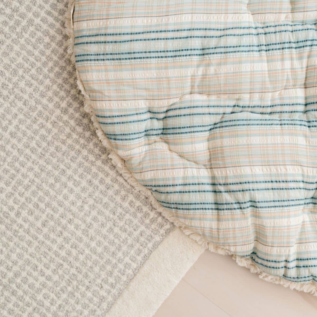Crane Baby Quilted Baby Play Mat - Charlie Farmhouse