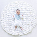 Crane Baby Quilted Baby Play Mat - Ezra