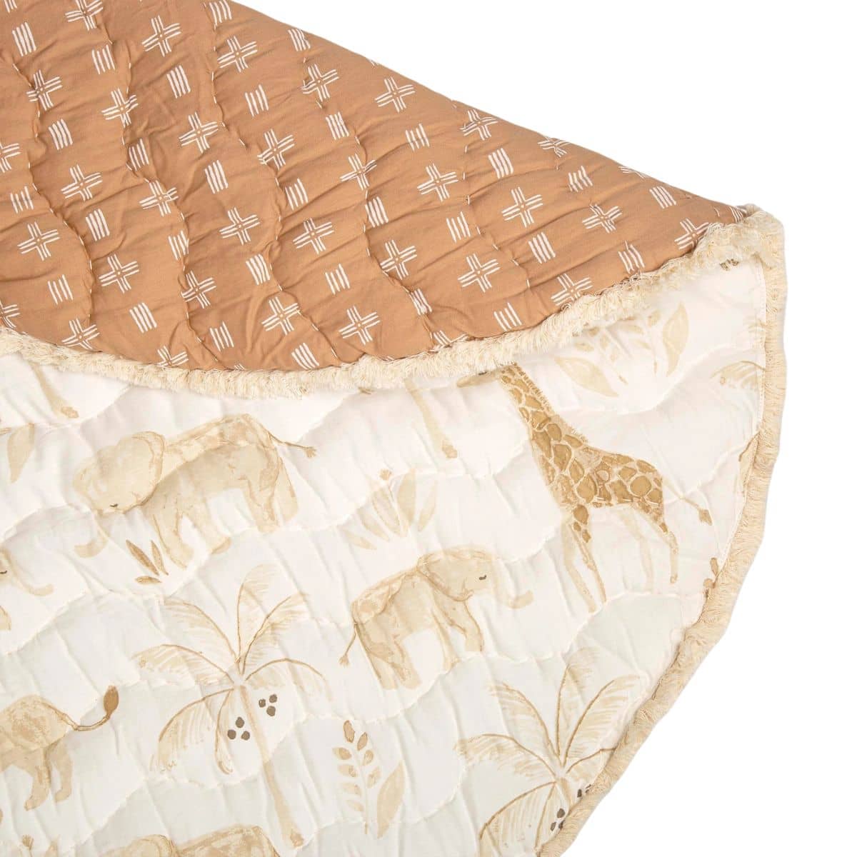 Crane Baby Quilted Baby Play Mat - Kendi