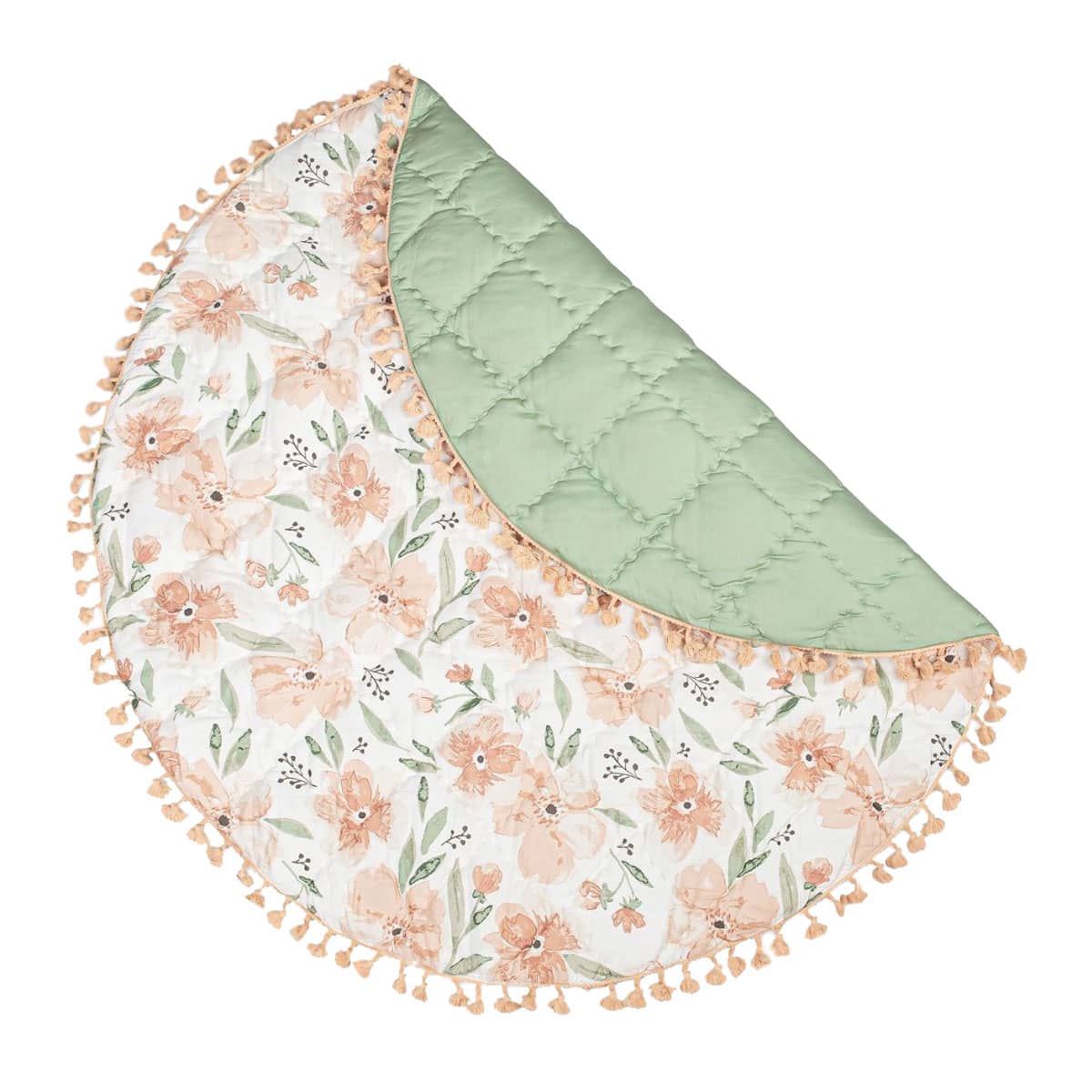 Crane Baby Quilted Baby Play Mat - Parker