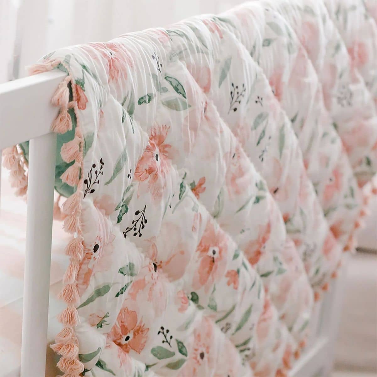 Crane Baby Quilted Baby Play Mat - Parker