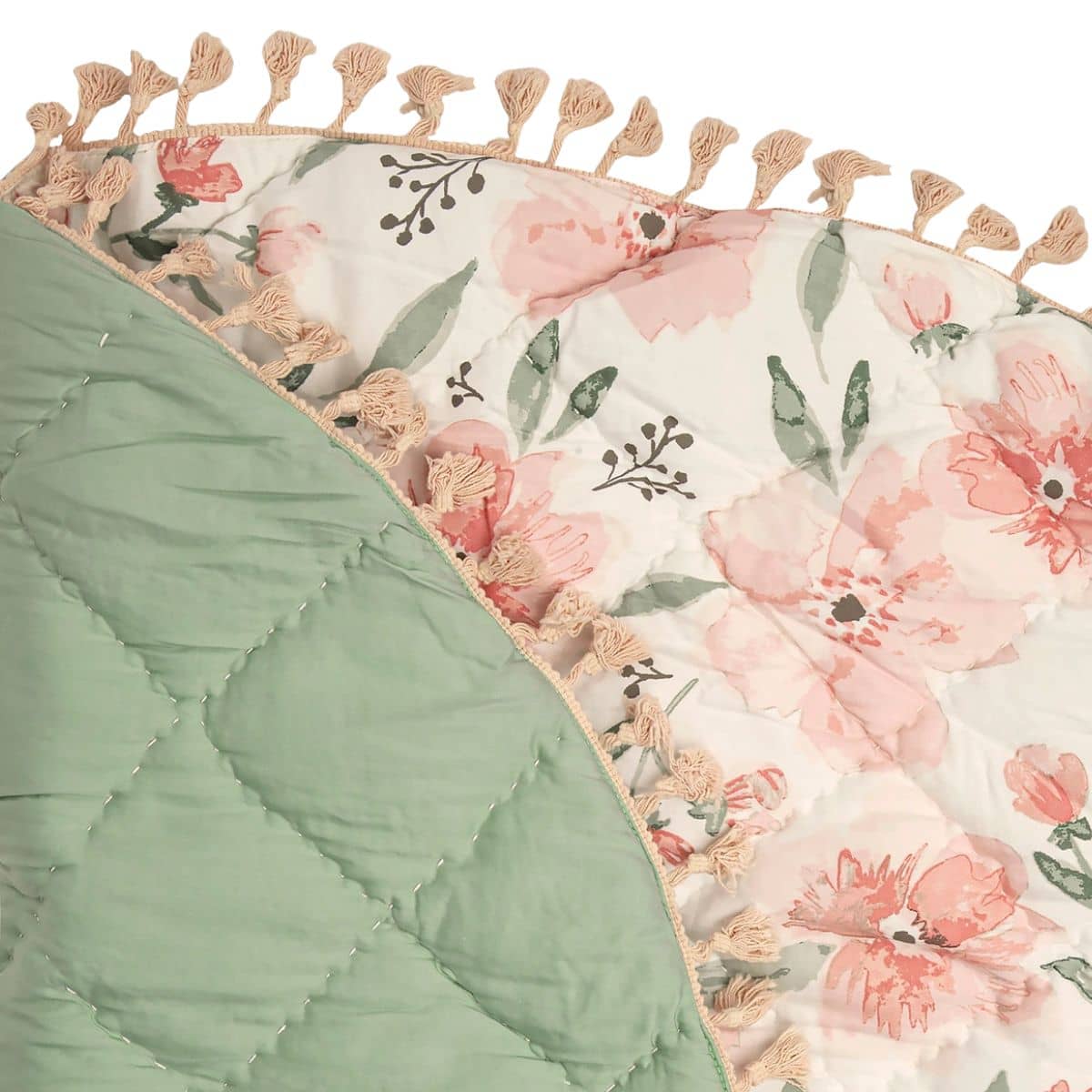 Crane Baby Quilted Baby Play Mat - Parker