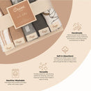 Crane Baby Wash Cloth Set - Ezra Woodland Animal