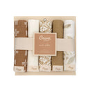 Crane Baby Wash Cloth Set - Kendi Safari Animal