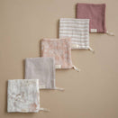 Crane Baby Wash Cloth Set - Violet Floral