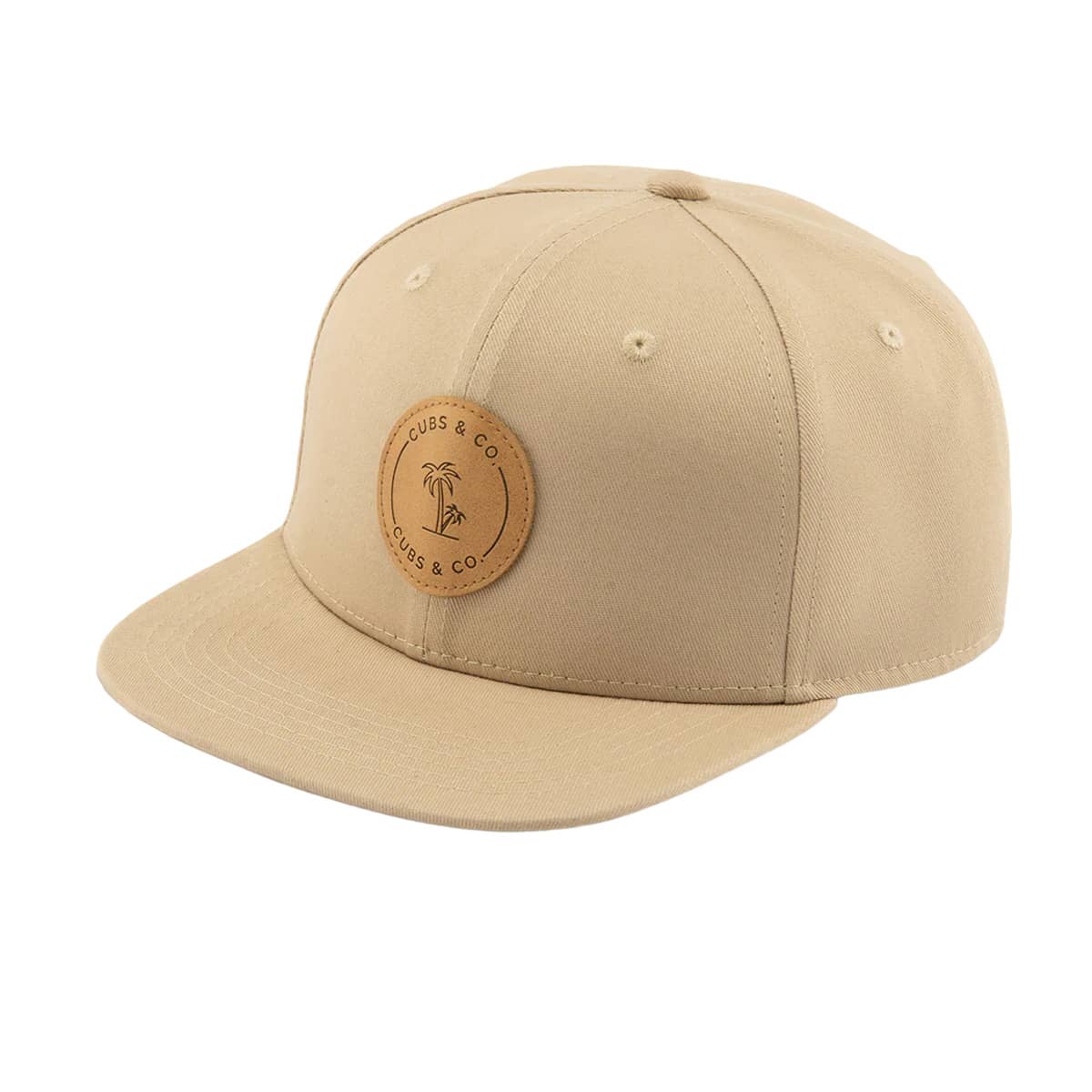 Cubs & Co. Signature Snapback Hat - Sand