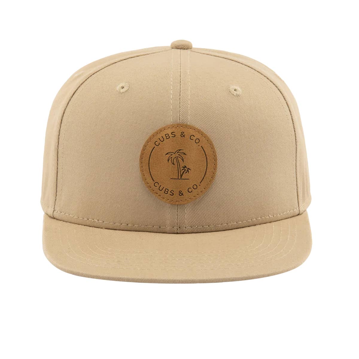 Cubs & Co. Signature Snapback Hat - Sand