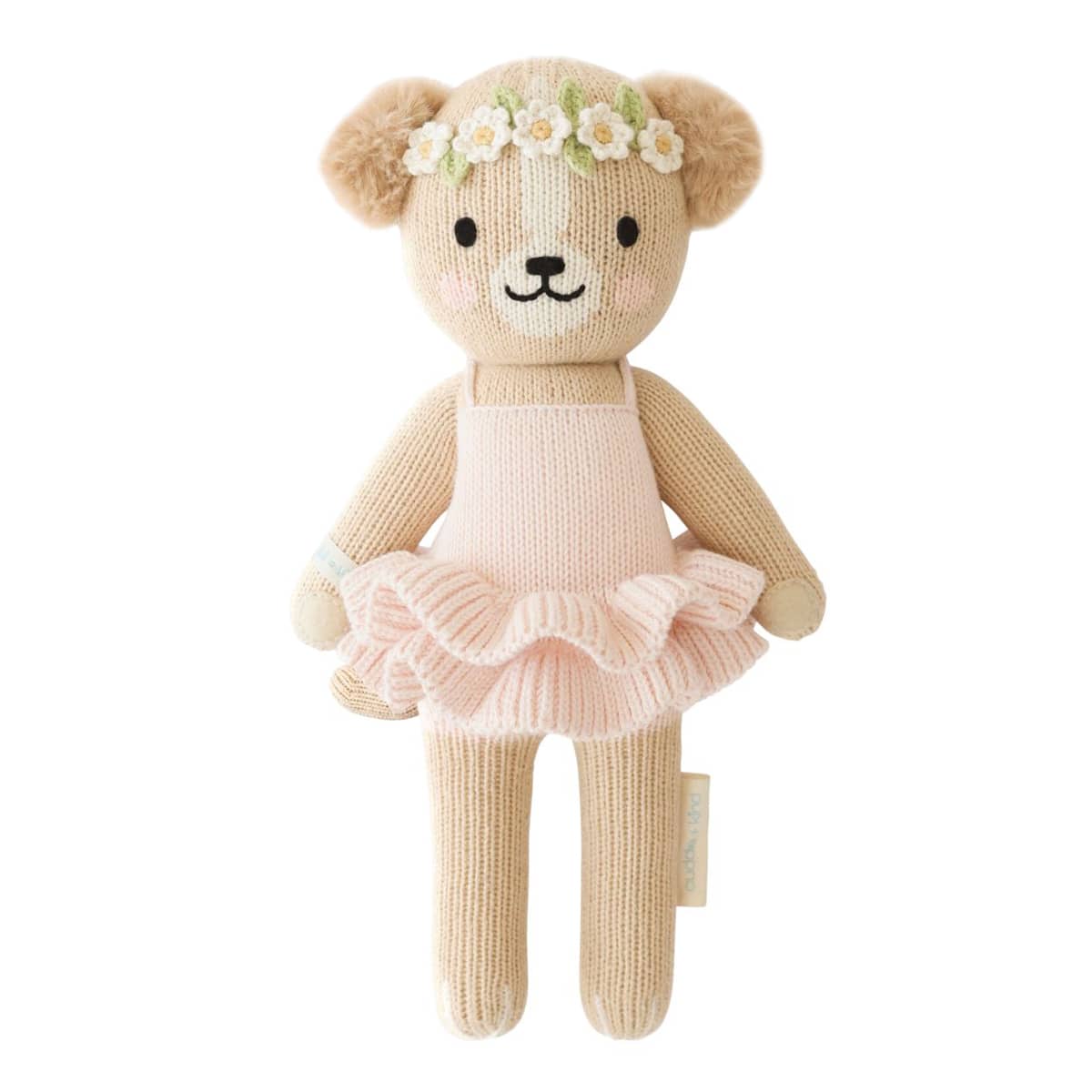 Cuddle + Kind Hand-Knit Doll - Evelyn the Golden Puppy