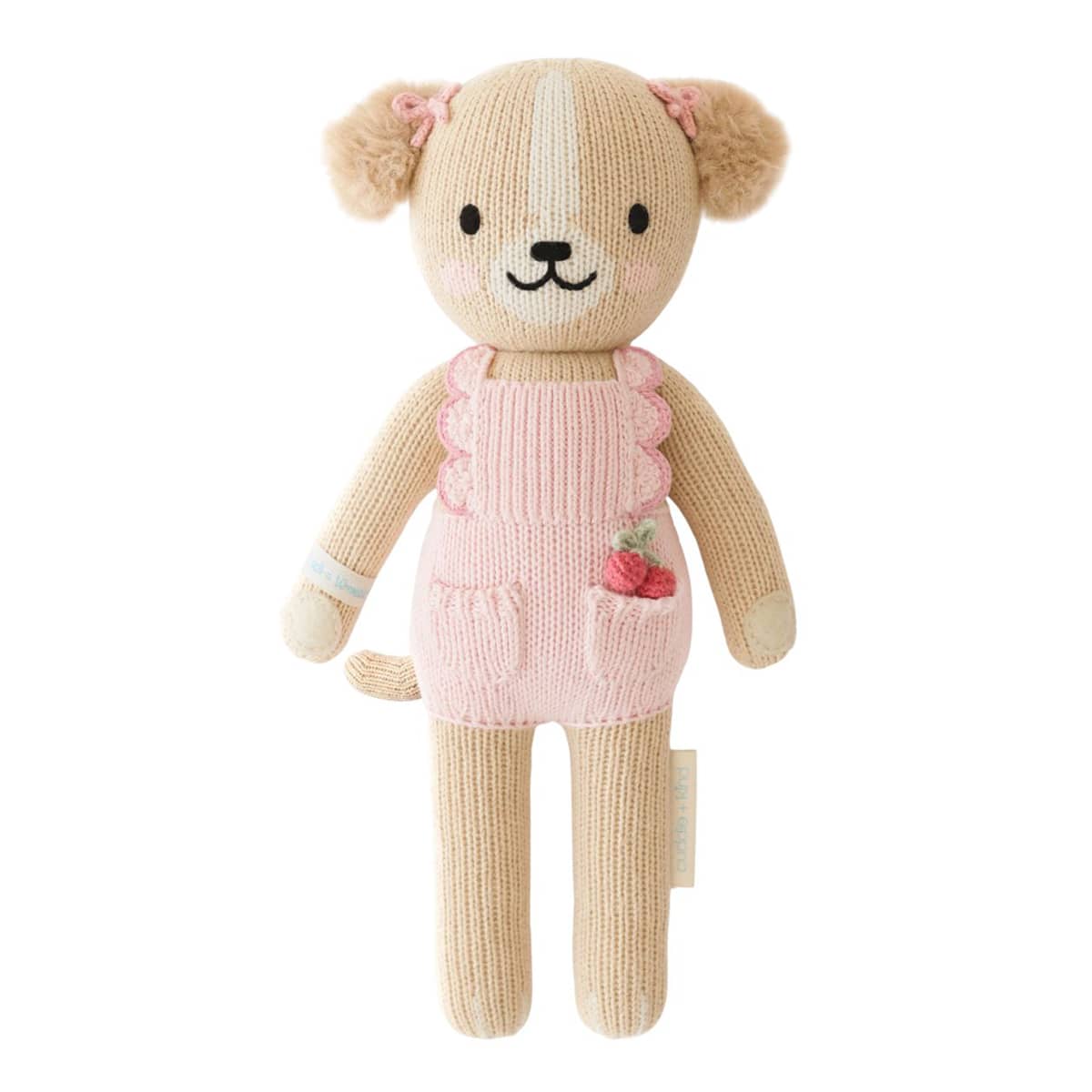 Cuddle + Kind Hand-Knit Doll - Nora the Golden Puppy
