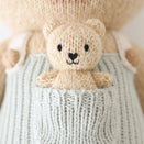 Cuddle + Kind Hand-Knit Doll - Alexander the Honey Bear