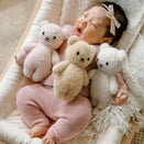 Cuddle + Kind Hand-Knit Doll - Baby Bouclé Bear (honey)
