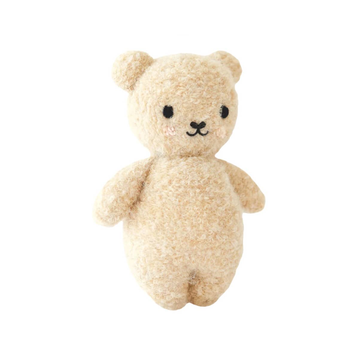 Cuddle + Kind Hand-Knit Doll - Baby Bouclé Bear (honey)