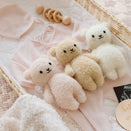 Cuddle + Kind Hand-Knit Doll - Baby Bouclé Bear (ivory)