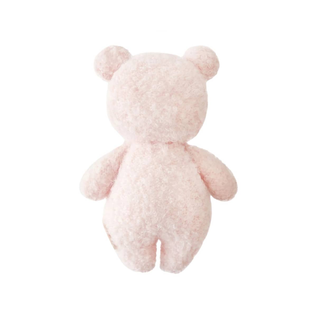 Cuddle + Kind Hand-Knit Doll - Baby Bouclé Bear (strawberry)