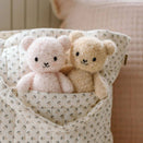 Cuddle + Kind Hand-Knit Doll - Baby Bouclé Bear (strawberry)