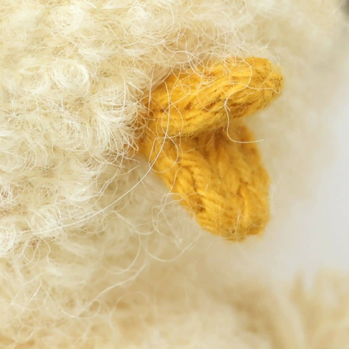 Cuddle + Kind Hand-Knit Doll - Baby Bouclé Chick (buttercup)