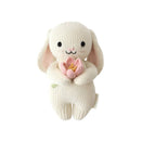Cuddle + Kind Hand-Knit Doll - Baby Bunny (blooming tulip)