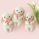Cuddle + Kind Hand-Knit Doll - Baby Bunny (blooming tulip)