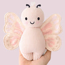 Cuddle + Kind Hand-Knit Doll - Baby Butterfly (petal pink)