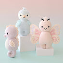 Cuddle + Kind Hand-Knit Doll - Baby Butterfly (petal pink)