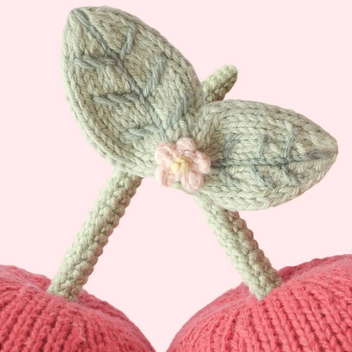 Cuddle + Kind Hand-Knit Doll - Baby Cherries
